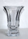 MAGNIFIQUE VASE SUR PIEDOUCHE EN CRISTAL GRAND ET LOURD 4kg! ART DECO H:25cm / ART DECORATIF (0507.58) - Vasen