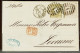 Portugal, 1873, # 39, 43, For Livorne - Storia Postale