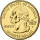 États-Unis, Quarter, Wisconsin, 2004, U.S. Mint, Golden, Cupronickel Plaqué - 1999-2009: State Quarters