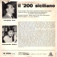 °°° 590) 45 GIRI - NANNI STEFANO - IL 200 SICILIANO - LETTURE ARNOLDO FOA °°° - Sonstige - Italienische Musik