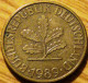 Germany - KM 108 - 1989 - 10 Pfennig - Mintmark "J" - Hamburg - VF - Look Scans - 10 Pfennig