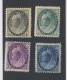 4x Canada Numeral Stamps #74-1/2c #75-1c #76-2c #79-5c Guide Value = $180.00 - Unused Stamps