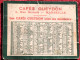 Calendrier Petit Format : 1936- Publicité Cafés Gueydon 4 Rue Gérando Marseille-Vieux Papiers Publicitaire - Klein Formaat: 1921-40