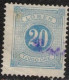 SWEDEN SCHWEDEN SUEDE 1877 1878 MI 6B FACIT L16 PORTOMARKEN POSTAGE DUE DAMP STAMPS LÖSENFRIMÄRKEN LÖSEN USED - Portomarken