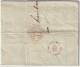 ALLEMAGNE / GERMANY / HAMBURG - 1802 - Straight Line "HAMBURG" Mark On Letter To Lyons, France - Hamburg