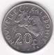 Nouvelle-Calédonie. 20 Francs 1967. En Nickel, Lec# 105 - Nieuw-Caledonië