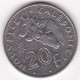 Nouvelle-Calédonie. 20 Francs 1990. En Nickel, Lec# 113 - Nouvelle-Calédonie