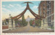 BP17. Vintage US Postcard. Eagle Gate. Looking Towards State Capitol. Salt Lake City - Salt Lake City