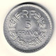 FRANCE / 5 FRANCS LAVRILLIER / 1946 / ALU / ETAT SUPERBE / 3.73 G - 5 Francs