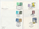 Collection 6 Diff STAMPEX Event COVERS 1973-1989 Gb Stamps Philatelic Exhibition Cover - Collections (sans Albums)