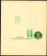 UY14a Type 2c M NORMAL R DOUBLE Postal Card With Reply Mint Unfolded Xf 1952 Cat.$45.00+ - 1941-60