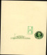 UY14a Type 2var SECOND SURCHARGE ON REVERSE Postal Card With Reply Mint Unfolded Xf 1952 - 1941-60