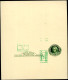 UY14a Type 2var MULTIPLE SURCHARGES Postal Card With Reply Mint Unfolded Xf 1952 - 1941-60