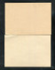"BERLIN" 1957/1958, Postkarte Mi. P 35 2x ** (7448) - Cartes Postales - Neuves