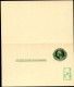 UY14d Type 1a-var M NORMAL R NONE Postal Card With Reply Mint 1952 Cat.$35.00+ - 1941-60