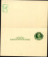 UY14d Type 1a-var M NORMAL R NONE Postal Card With Reply Mint 1952 Cat.$35.00+ - 1941-60