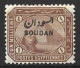 SUDAN....QUEEN VICTORIA..(1837-01.).." 1897.."......1m.........MH.... - Sudan (...-1951)