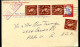 UY16r Reply Card NONPHILATELIC Used Southampton UK To Philadelphia PA AIRMAIL 1957 Cat.$45.00 - 1941-60