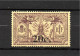 New Hebrides 1920 Old Overprintes Definitive Stamp (Michel 71 I) Nice MLH - Ungebraucht