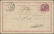 Egypt - Postal Stationery: 1879/1920's: 36 Postal Stationery Cards, Envelopes Et - Other & Unclassified