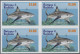 Antigua: 2003/2014. Collection Containing 377 IMPERFORATE Stamps (inclusive Some - Antigua Et Barbuda (1981-...)