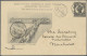 Queensland - Postal Stationery: 1898, Pictorial Issue Medallion Portrait: 1½d Bl - Brieven En Documenten