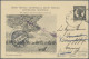 Queensland - Postal Stationery: 1898, Pictorial Issue Medallion Portrait: 1½d Bl - Covers & Documents