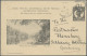 Delcampe - Queensland - Postal Stationery: 1898, Pictorial Issue Medallion Portrait: 1½d Bl - Storia Postale