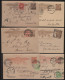 South Australia - Postal Stationery: 1900/1911 Ca., Collection With Ca.40 Used P - Other & Unclassified