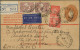 Australia - Postal Stationery: 1920/1928, Registration Envelopes KGV: Sideways 5 - Enteros Postales