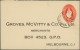 Delcampe - Australia - Postal Stationery: 1920/1928, Registration Envelopes KGV: Sideways 5 - Enteros Postales