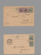Bermuda - Postal Stationery: 1893/1911, Assortment Of Six Used Stationeries: Fiv - Bermudes