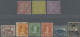 New Brunswick: 1851/1863, Assortment Of Nine Used Stamps, Complete Acc. To Miche - Brieven En Documenten