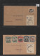 Cook Islands: 1903/1937, Small Lot Of Eight Registered Covers From AITUTAKI And - Cook Islands