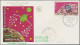 French Polynesia: 1962/1971, Kleine Sammlung Von Auf Auktionen Ersteigerten Post - Lettres & Documents