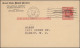 Canal Zone - Postal Stationery: 1961/1962, Stationery Card Franklin 2c. Carmine - Panama