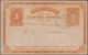 El Salvador - Postal Stationery: 1890/1897, Collection Of 40 Commercially Used S - El Salvador