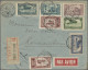 Delcampe - French Colonies: 1918/1938, French Africa, Lot Of Six Covers/cards, E.g. Moyen C - Altri & Non Classificati