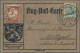 Air Mail - Germany: 1912, Flugpost Rhein/Main Und Bayern, Nette Partie Mit MiNr. - Poste Aérienne & Zeppelin
