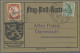 Air Mail - Germany: 1912, Kleine Partie Von Vier Flugpostkarten Rhein-Main, Dabe - Poste Aérienne & Zeppelin