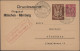 Air Mail - Germany: 1912/1927, Deutsches Reich, Lot Mit 17 Sauberen Luftpostbele - Correo Aéreo & Zeppelin