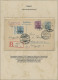 Air Mail - Germany: 1912/1922, Zusammenstellung Von 23 Belegen Auf Beschrifteten - Airmail & Zeppelin