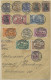 Delcampe - Air Mail - Germany: 1912/1922, Zusammenstellung Von 23 Belegen Auf Beschrifteten - Luchtpost & Zeppelin
