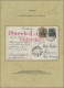 Delcampe - Air Mail - Germany: 1912/1922, Zusammenstellung Von 23 Belegen Auf Beschrifteten - Poste Aérienne & Zeppelin