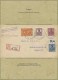 Delcampe - Air Mail - Germany: 1912/1922, Zusammenstellung Von 23 Belegen Auf Beschrifteten - Luft- Und Zeppelinpost