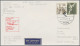 Air Mail - Germany: 1956/1990, Vielseitiger Posten Von Ca. 460 Briefen Und Karte - Poste Aérienne & Zeppelin