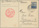 Delcampe - Air Mail: 1915-1985 (ca), Sammlung Von 48 Belegen Im Ringalbum, Flugpost Bzw. Ze - Autres & Non Classés