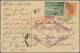 Air Mail: 1920's-1940's: 20 Airmail And Zeppelin Covers And Cards, Including 12 - Autres & Non Classés