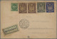 Delcampe - Air Mail: 1922/1925 Ca.: 32 Airmail Cards, Covers And Postal Stationery Items Fr - Otros & Sin Clasificación