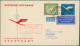 Delcampe - Air Mail: 1928/2006, Balance Of Apprx. 185 Covers/cards With Flown Mail And Them - Altri & Non Classificati